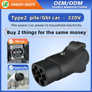 GBT mobil V2L tipe 2 pengisian tumpukan portabel EV adaptor pengisian dengan soket Schuko kompatibel dengan mobil V2L tipe 2 stasiun pengisian daya - Product Image 2