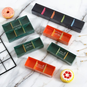 Eco-friendly and Aesthetically Pleasing Custom Drawer <b>Boxes</b> with Lids, Food-grade Packaging, Suitable for Macarons and Cakes. - Product Image 2