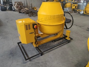 Mezcladora de Concreto Portátil JFC350 de 350L, Diésel/Eléctrica, Motor de Alta Eficiencia, Mezcladora de Tambor Móvil con 1 Año de Garantía - Product Image 3