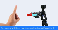 Mini Brazo Robótico Educativo, Manipulador Programable para Niños, Ideal para Laboratorios Escolares y Proyectos Estudiantiles