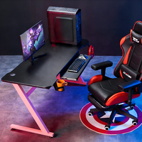 E-sporttafel, thuiscomputertafel, gamingtafel, laptoptafel, bureau, studietafel, studententafel