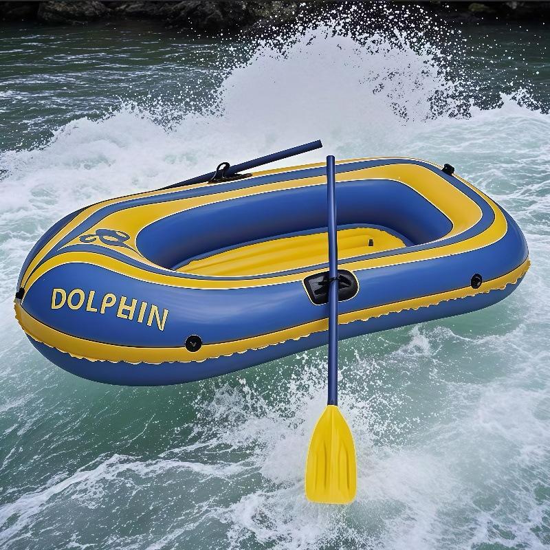 Kayak doble Blue Letter [190x100] con set inflable para pies.