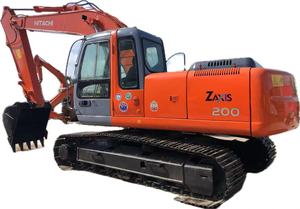 รถขุดฮิตาชิ ZX200 แท้ 20 ตัน พร้อมเครื่องยนต์ อีซูซุ เกียร์ และปั๊ม - Product Image 3