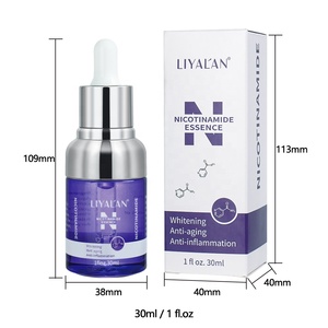 Private Label <span class=keywords><strong>Vitamin</strong></span> <span class=keywords><strong>B3</strong></span> Haut aufhellen des Anti-Akne White ning Aufhellen des Niacin amid-Gesichts serum - Product Image 6