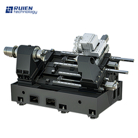 Centre d'usinage CNC à lit incliné 5 axes, commande Fanuc, 220V, léger et pratique pour l'évacuation des copeaux