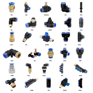Air <b>Quick</b> Coupler Coupling <b>Quick</b> Connect Plastic Pneumatic Fittings Plastic Pneumatic Parts Push in Fittings Tube <b>Connector</b> - Product Image 5