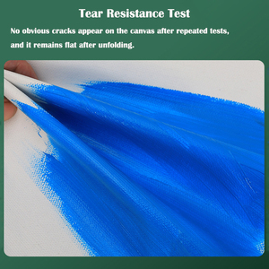 Toile vierge en coton tendue et apprêtée sans acide pour la peinture à l'huile, à l'aquarelle, à l'acrylique, à la <span class=keywords><strong>gouache</strong></span> et à la tempera (vente en gros) - Product Image 3