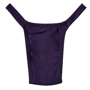 Kustom bernapas katun anti-bakteri lebar Panel depan pinggang rendah gadis wanita Tucking Gaff Thong - Product Image 4