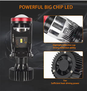 Ampoules de phares <span class=keywords><strong>LED</strong></span> H4 détachables Y7D 90W 11000LM à installation facile, fourniture d'usine, pièce de rechange pour le marché secondaire - Product Image 2