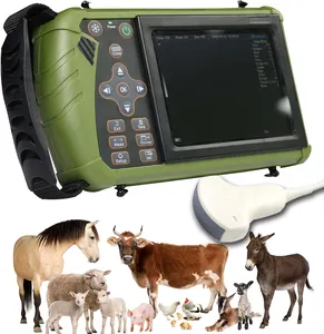 動物の飼育のためのポータブル羊/豚/牛妊娠超音波獣医スキャナーマシンを製造