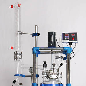 50L lab glass reactor essential batch reactors for pilot scale reactions - Product Image 4