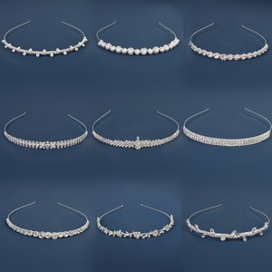 GT New Rhinestone <span class=keywords><strong>Sparkle</strong></span> Hair Band Elegant Temperament Fine Headband Incrusted Rhinestone Hair Accessories Headdress Girl - Product Image 6