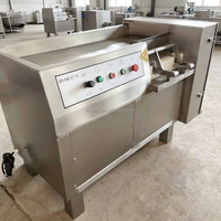Machine à découper la viande et les légumes SUS304, machine à découper la viande congelée micro-découpée 3D personnalisée, machine à découper de 3 mm, 7 mm, 10 mm, 12 mm