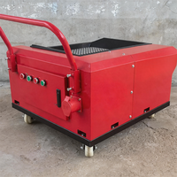 Pompe à vis mini fiable 4KW 5.5KW 5m³/h 80KG pour le transfert de béton fin et de mortier à granulométrie ≤2cm