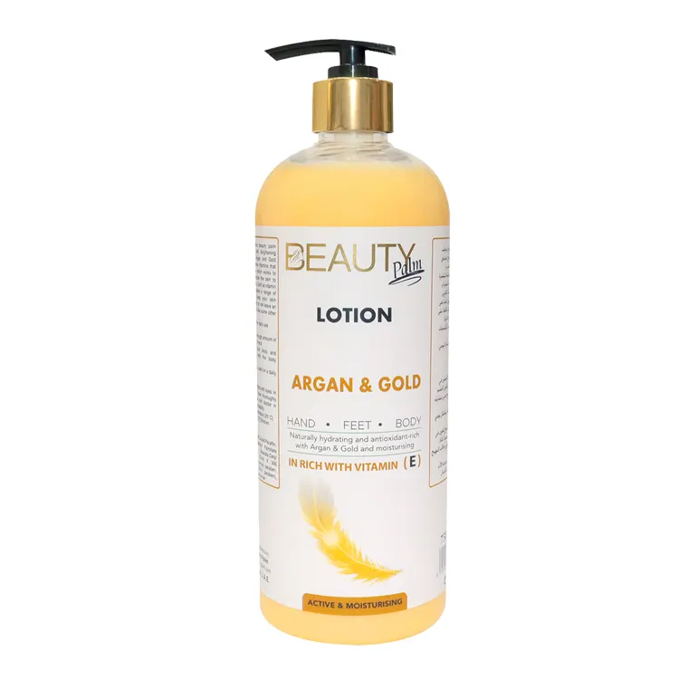 OEM/ODM Bán Buôn Kem Dưỡng Da Argan & Vàng 750Ml