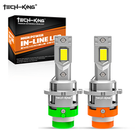 Kit de phares LED HID pour D2S D2R D4S D4R avec luminosité de 30000LM, puissance de 130W, lumière blanche de 6500K, Canbus et sans erreur pour voitures