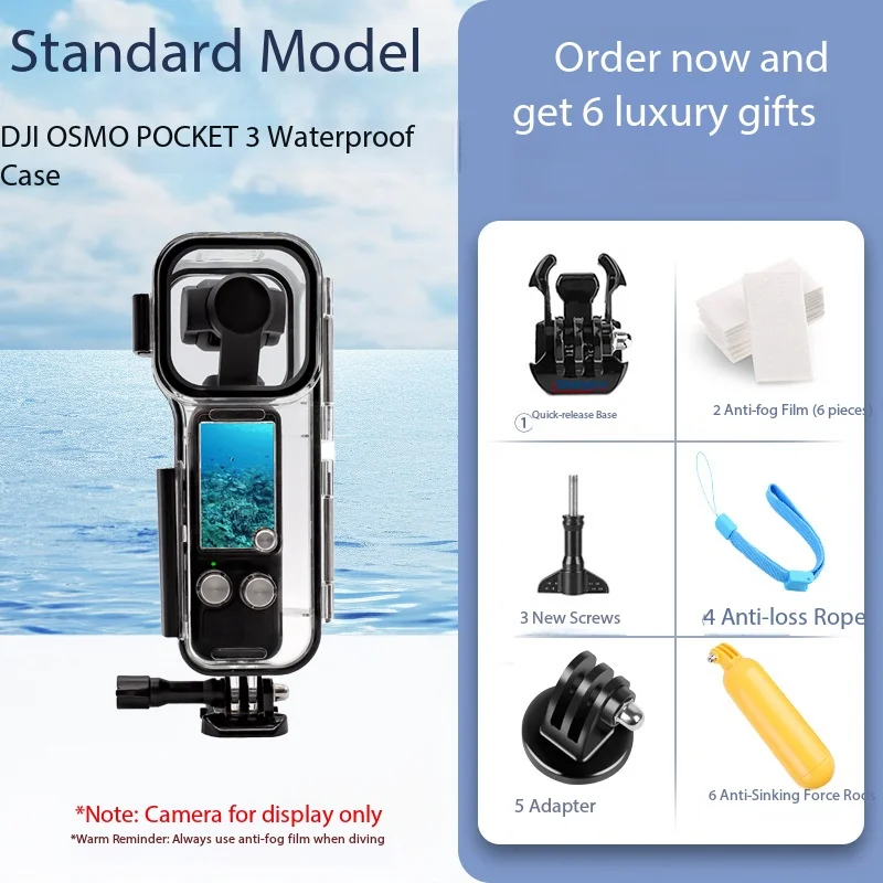 Étui de protection étanche pour DJI Pocket 3