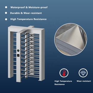 Torniquete de Altura Completa de Acero Inoxidable SUS304, 6 Millones de Pasajes, IP54, Anti-Embotellamiento, Bidireccional, para Estadios y Parques de Atracciones - Product Image 4