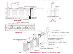 حاجز أمان أوتوماتيكي عالي السلامة لوقوف السيارات قابل للجر حاجز طريق ذكي لوقوف السيارات حواجز مرتفعة - Product Image 3