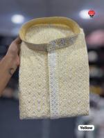 Rayonne lourde élégante avec Chikankari Work Vêtements de cérémonie élégants pour les célébrations festives pour les mariages et Diwali