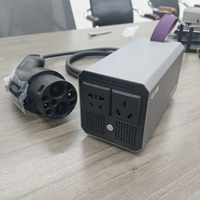 Adaptateur de décharge CC 9 broches GB/T 5KW V2L pour Tesla BYD, pistolet de décharge pour véhicule à énergie nouvelle, alimentation extérieure, prise CA