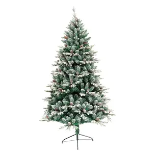 Best Choice Products 6 Foot Premium Hinged Artificial Holiday Tree For Home Office Party Decoration With 1 000 Branch Tips