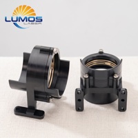 Optique d'alignement de faisceau de précision LUMOSLASER D37 FL 100mm, ensemble de collimation avec support pour découpeuse Raytools BM06K 6000W