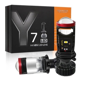 Faros LED para Auto Y6D Y7D Y8, 12V, Nuevo, Súper Brillante, H4 6000K, Luz Alta/Baja, Lente Proyector Ojo de Pez - Product Image 1