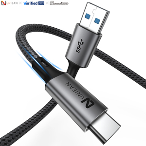 Câble USB UNIEAN en gros, 5V3A, Type-C, <span class=keywords><strong>charge</strong></span> rapide, câble multi-USB, câble USB Type-C vers Type-C 3.0 5 Gbps pour <span class=keywords><strong>iPhone</strong></span> - Product Image 1