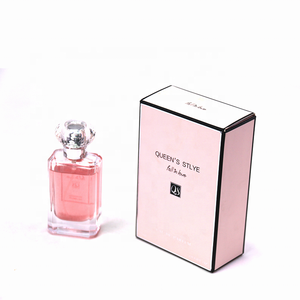 luxury perfume packaging boxes Custom logo paper pink perfume box packaging empty perfume boxes