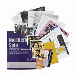 <span class=keywords><strong>Jeu</strong></span> de société d'enquête sur les casiers d'affaires inédits et mystérieux pour adultes, personnalisé par l'usine YSJ - Product Image 1