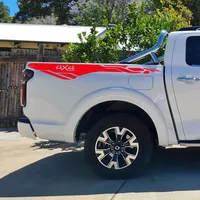 Autocollants graphiques latéraux pour coffre de voiture, décoration 4x4, autocollant en vinyle pour benne arrière de pick-up, pour Toyota Hilux Dodge Ram Isuzu Dmax Ford F150