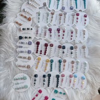 Uñas Postizas Hechas a Mano en Tamaños S/M/L, Estilo Aleatorio, Diseños Personalizados para Uñas de los Dedos, Oferta por Tiempo Limitado