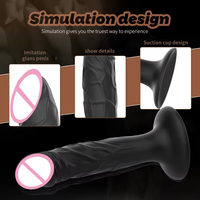 Vente en gros : Nouveau modèle réaliste de grand godemichet en silicone – Jouets sexuels pour couples lesbiens et masturbation