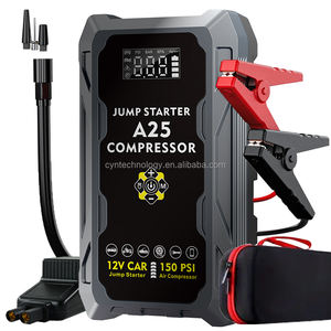 Портативное автомобильное пусковое устройство с насосом для шин, 12 В - Product Image 1
