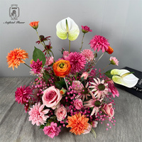 Bouquet de Mariage en Gros Décoration de Table Composition Boule de Fleurs Artificielles