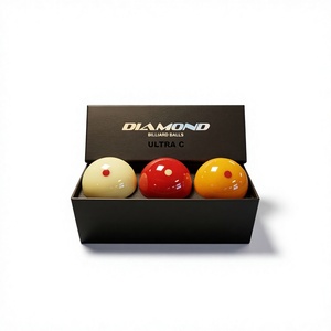 Bolas de Billar Diamond - Juego de 3 Cojines Carom Ultra-C de 61.5mm |   Balón Oficial de la PBA |   Hecho en Corea |   Resina Fenólica - Product Image 1