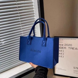 Custom Logo Durable Fashion 3mm Thick Felt Tote <strong>Bags</strong> with Shoulder Strap for <strong>Mum</strong> Shopping Gift <strong>Bag</strong> - Product Image 6