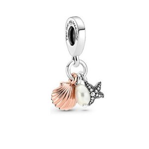 Abalorios y colgantes de moda de plata 925 para pulseras infantiles estilo punk, DIY, con diseños de mariquita, amor y globo aerostático, para manualidades con pegamento y cuentas, venta al por mayor - Product Image 2