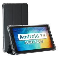 Tablet de 7 Pulgadas con 3GB de RAM, 32GB de ROM, Chip MTK de Cuatro Núcleos, Android, para Negocios