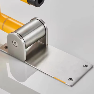 뜨거운 판매 스테인레스 스틸 ABS 접는 잡아 바 노인 장애인 안전 프레임 레일 화장실 노인 장애인 욕실 - Product Image 3