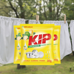 Oem KIP 30g vente en gros détergent très efficace pour l'élimination des taches détergent en poudre savon en poudre ultra-propre et doux - Product Image 1