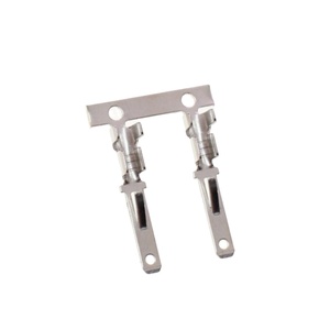 مقبس ثابت في ، 1 من النحاس الأصفر مطلي بالقصدير ، كريمبينغ ، من محطة الذكور - Product Image 3
