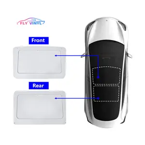 Modell 3 Y X S Zubehör einziehbares Tesla Glas-Dach Sonnenschirm UV-Schutz Sonnenschirm Sonnendach Rolle Tesla manueller Sonnenschirm