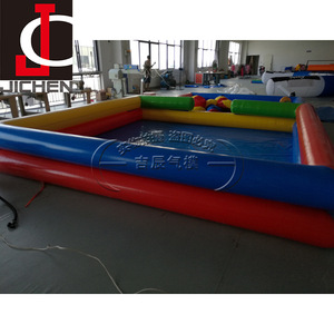 สระว่ายน้ำเป่าลม Jichen ขนาดใหญ่ วัสดุ PVC สำหรับใช้ในบ้าน - Product Image 3