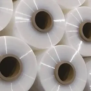 Lldpe Strech Film Roll Polietileno 12 Micron Shrink Wrap Film Plastic Pallet Embrulho Mão Stretch Film