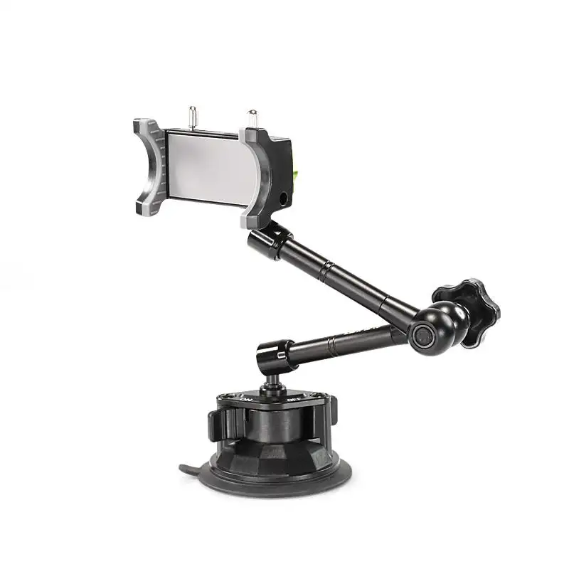 Wholesale Lanparte Adjustable Car Suction Cup Mobile Phone Holder Stand for Iphone Samsung Huawei Cell Phone Foldable Support
