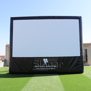 Écran de projection gonflable portable de 20 pieds, étanche, en PVC, scellé à l'air, grand écran de cinéma gonflable pour l'extérieur - Product Image 2