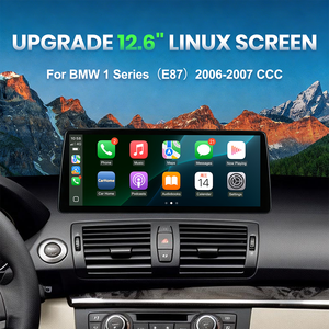 Display Multimediale Rhythm per Auto <span class=keywords><strong>BMW</strong></span> <span class=keywords><strong>Serie</strong></span> <span class=keywords><strong>1</strong></span> E87 CCC 2006 <span class=keywords><strong>2007</strong></span>, Supporta il Controllo Originale del Volante e la Telecamera di Retromarcia - Product Image 2