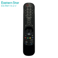 Télécommande vocale de remplacement ES-RM114-2-V Smart Magic 4K TV, télécommande universelle compatible avec les téléviseurs intelligents LG